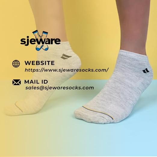 SJeware Men and Women Solid Ankle Length Socks Multicolored (SJW-PLAIN-PACKOF12-B)