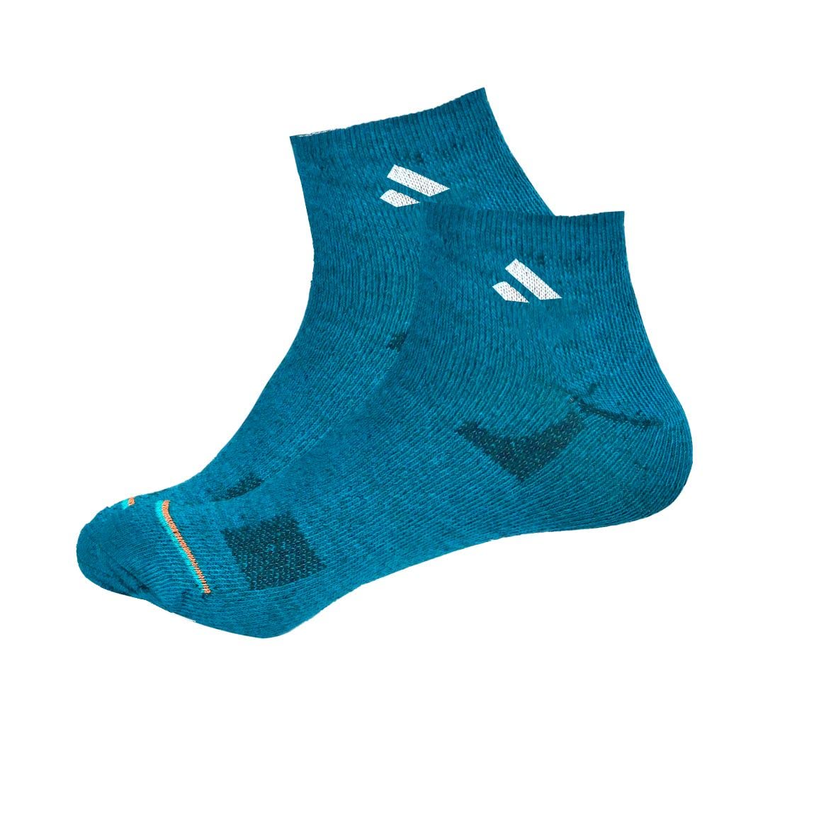 SJeware Men and Women Solid Ankle Length Socks Multicolored (SJW-PLAIN-PACKOF12-B)