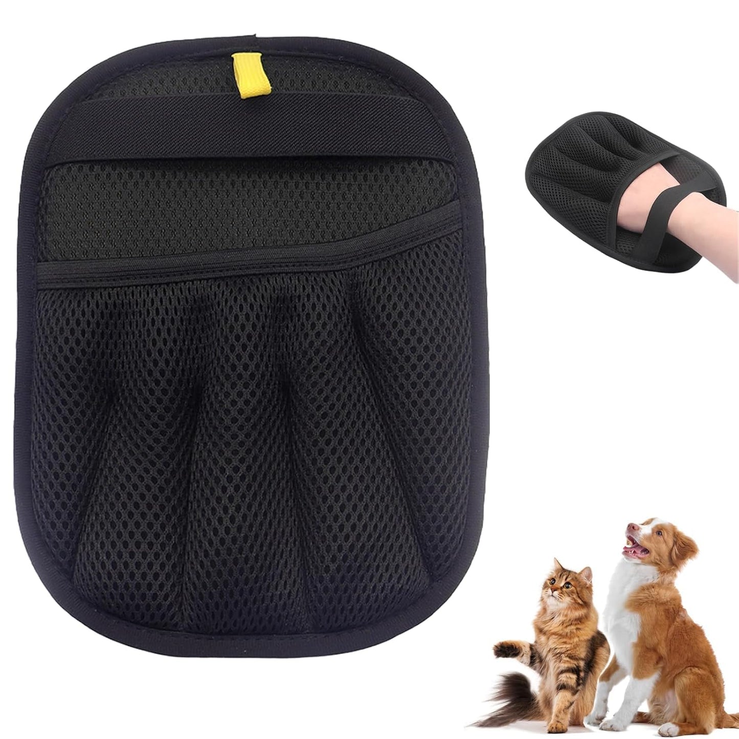 Pet Hair Removal Glove, Reusable Electrostatic Cats & Dogs Hair Removal Tool for Couch, Furniture, Carpet, Car Seat, Clothes 1PCS