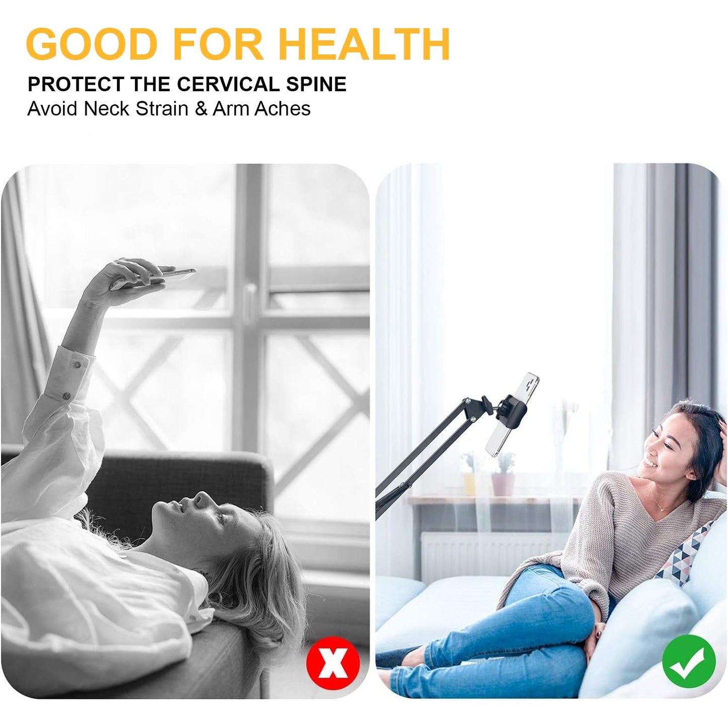 LIRAMARK Mobile Phone Charging Stand, Storage Holder, Bedside Fixed Rack, Home Organization and Storage Supplies, Bedroom Accessories, Office Accessories, Bathroom Accessories (Pack of 1)